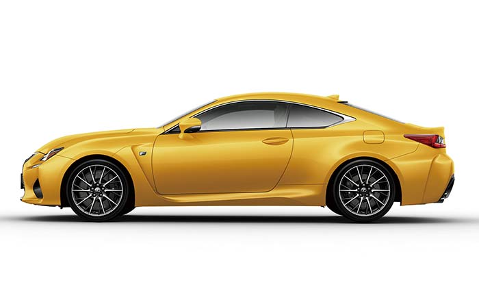 RC F（ネープルスイエローコントラストレイヤリング）＜オプション装着車＞