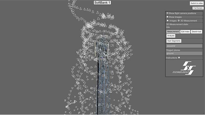 2.撮影した画像に高精度な位置情報を画面に付与