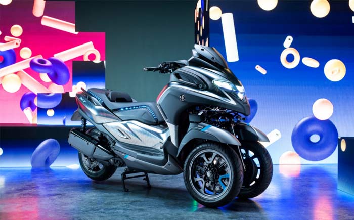 ヤマハ発 3輪バイクのプロトタイプをミラノで出展 Next Mobility