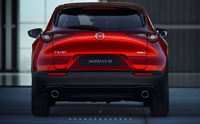 マツダ CX-30（欧州仕様車/マツダHPより）