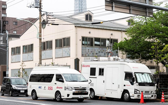 実証実験風景