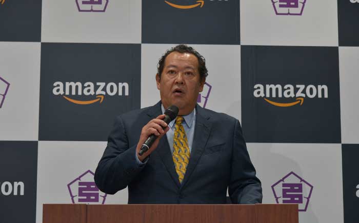 アマゾンジャパン合同会社社長のジェフ=ハヤシダ氏