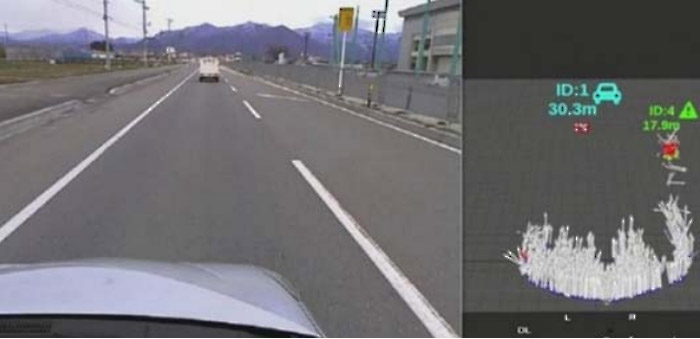 道路面環境検出（イメージ）