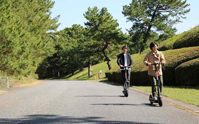 moby-ride-held-demonstration-experiment-electric-kickboard-fukuoka-20201104-1