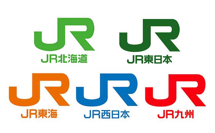 JR 5社・ロゴ