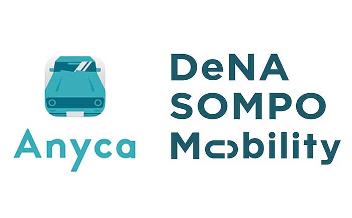 Anyca（エニカ）＋DeNA SOMPOモビリティ・ロゴ