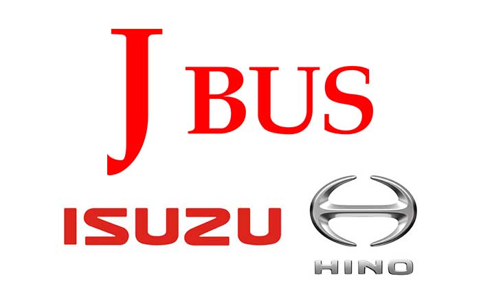 JBus＋いすゞ＋日野・ロゴ