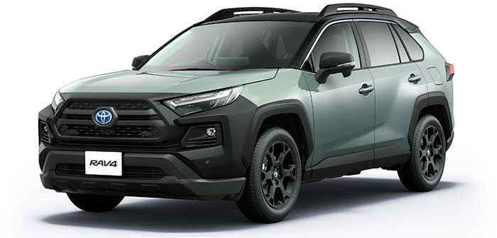 特別仕様車 Adventure“OFFROAD package Ⅱ”の外観。