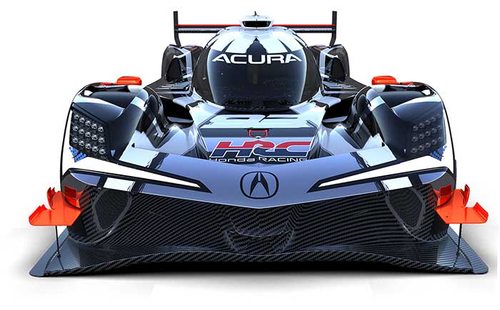 HRC US IMSA参戦車両「Acura ARX-06」イメージ。