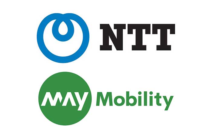 NTT＋May Mobility・ロゴ