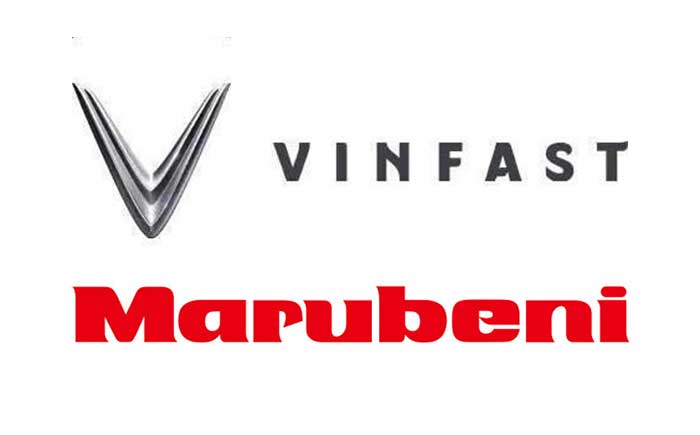VinFast ＋ 丸紅・ロゴ