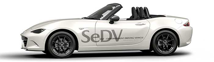 MAZDA ROADSTER Self-empowerment Driving Vehicle